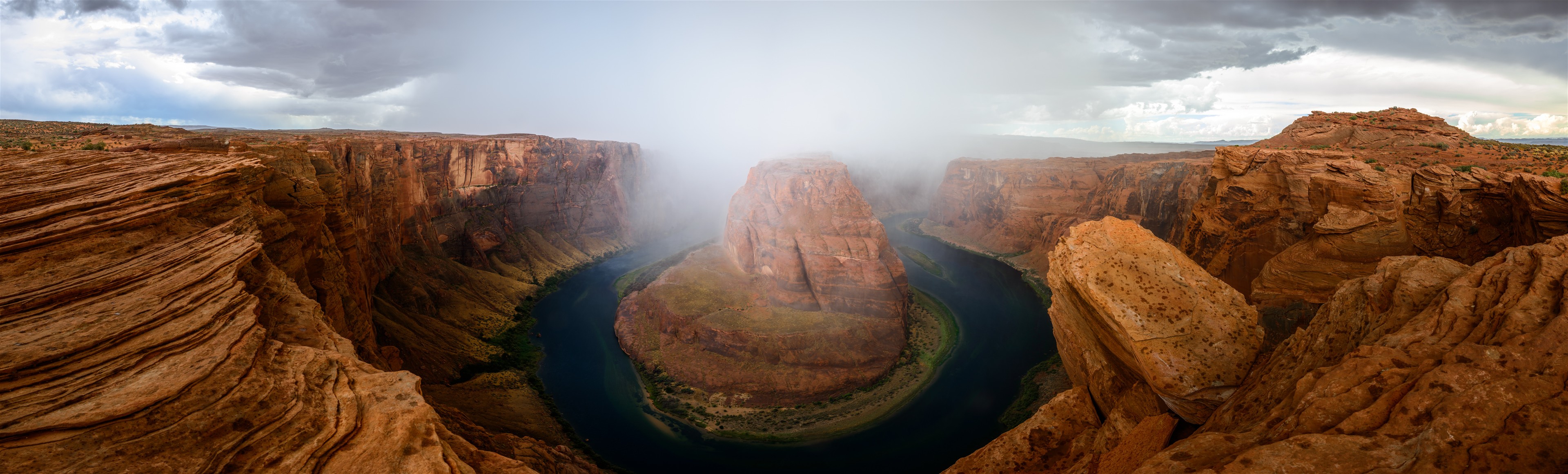 Incoming Storm, Horseshoe Bend