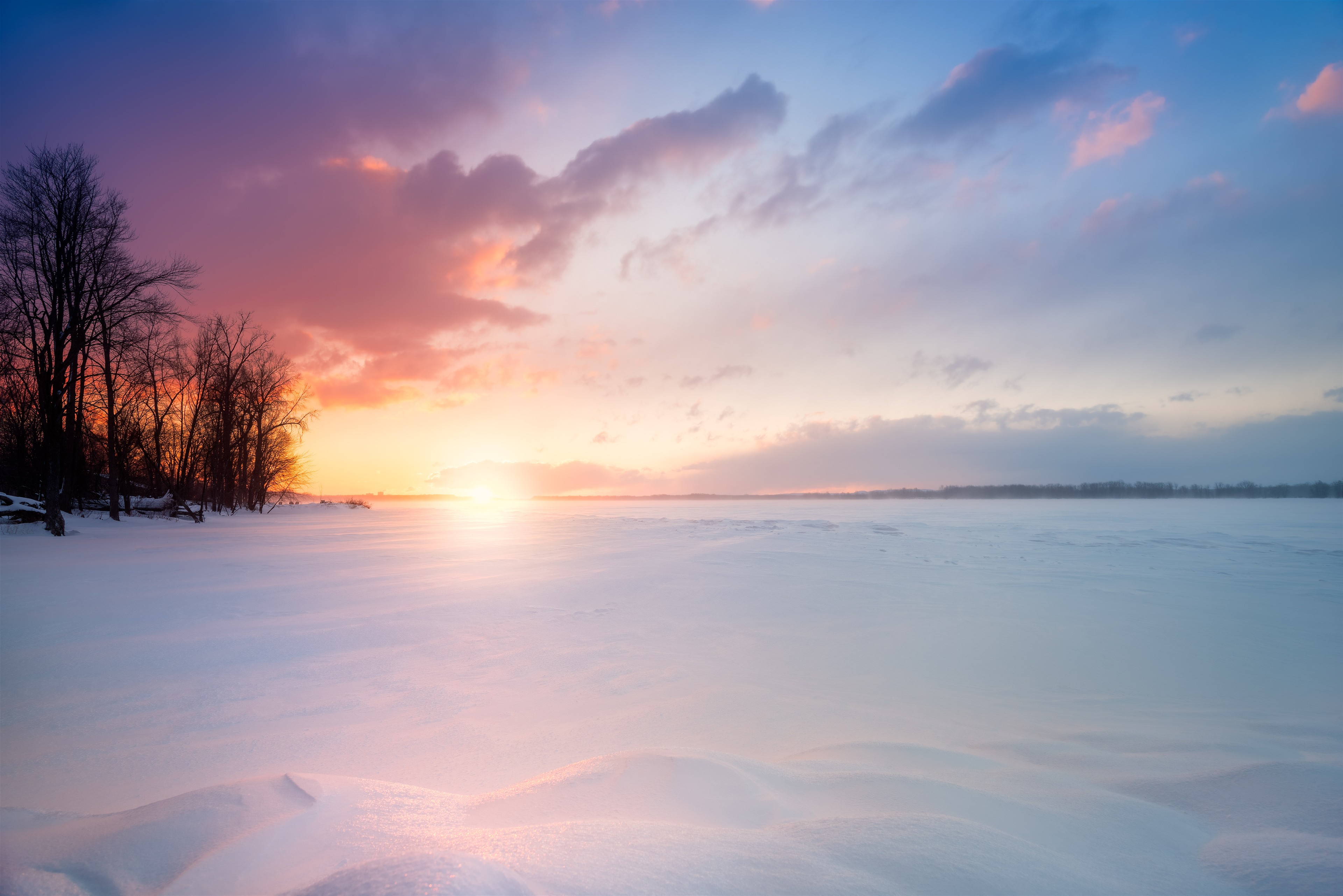Heavy Winds – Snow Squall – Sunset | Triple Hit, P:etrie Island
