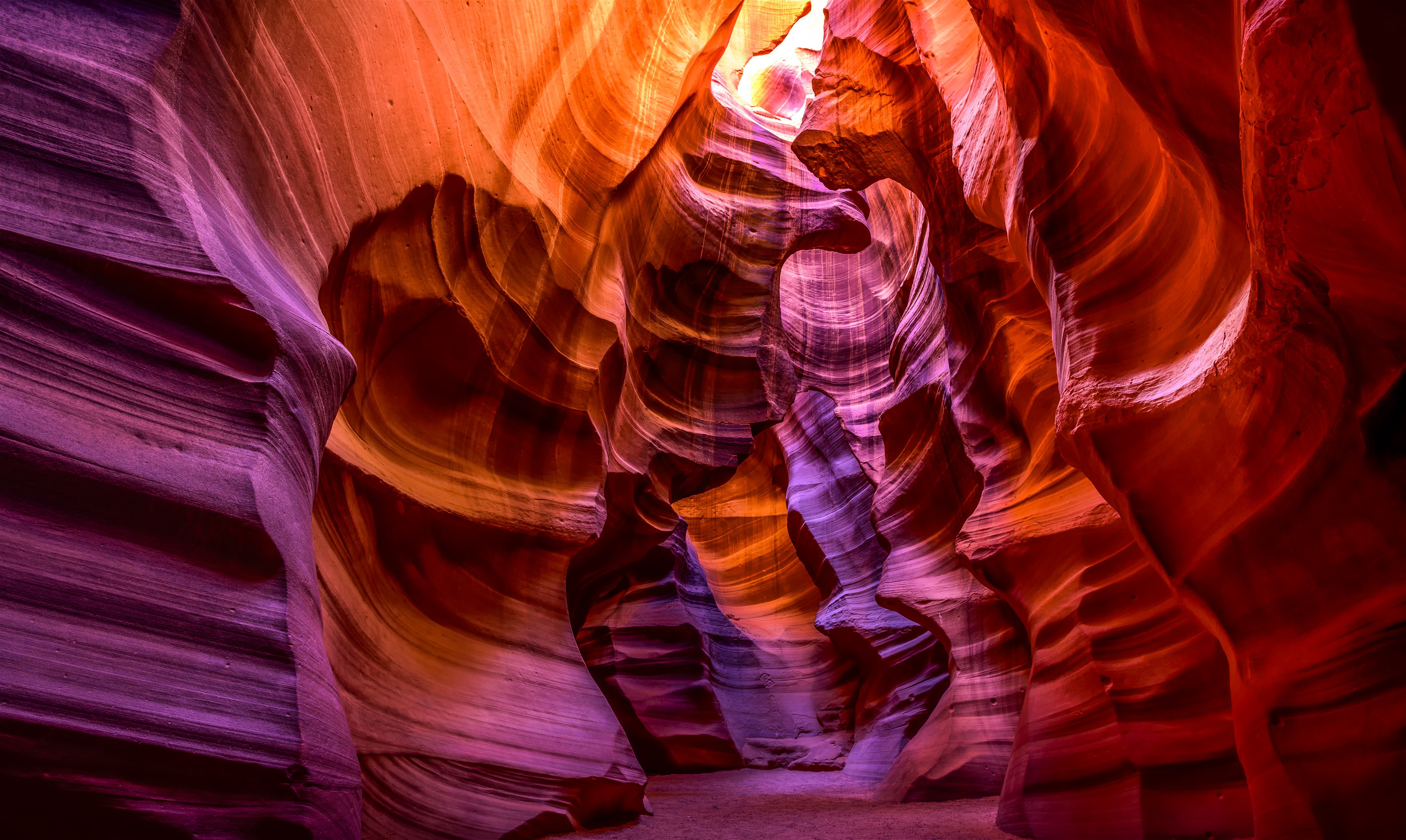 Sculpted Light in Antelope Canyon, Antelope Canyon