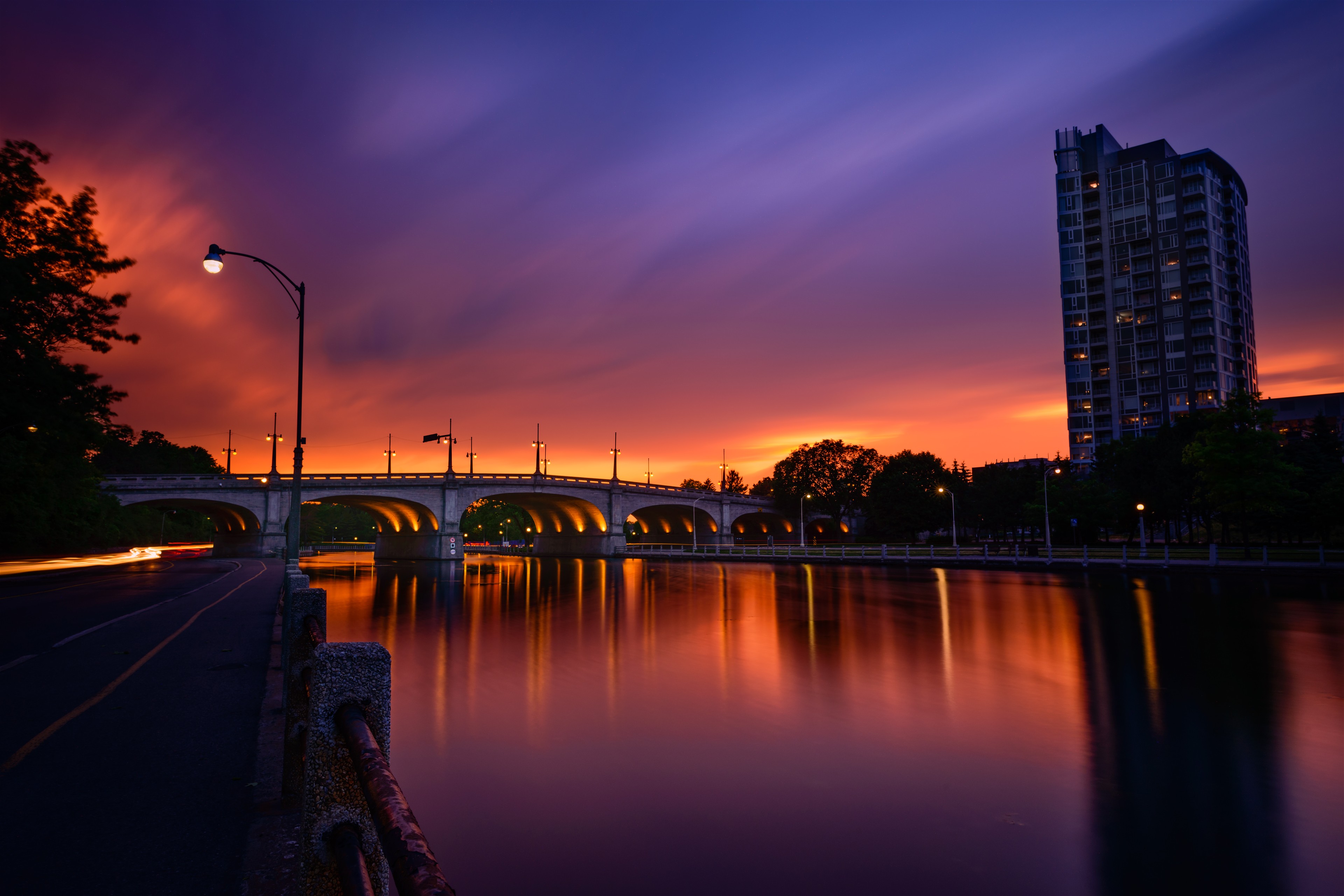 After the Storm, Bank Street Bridge, Bank Street Bridge