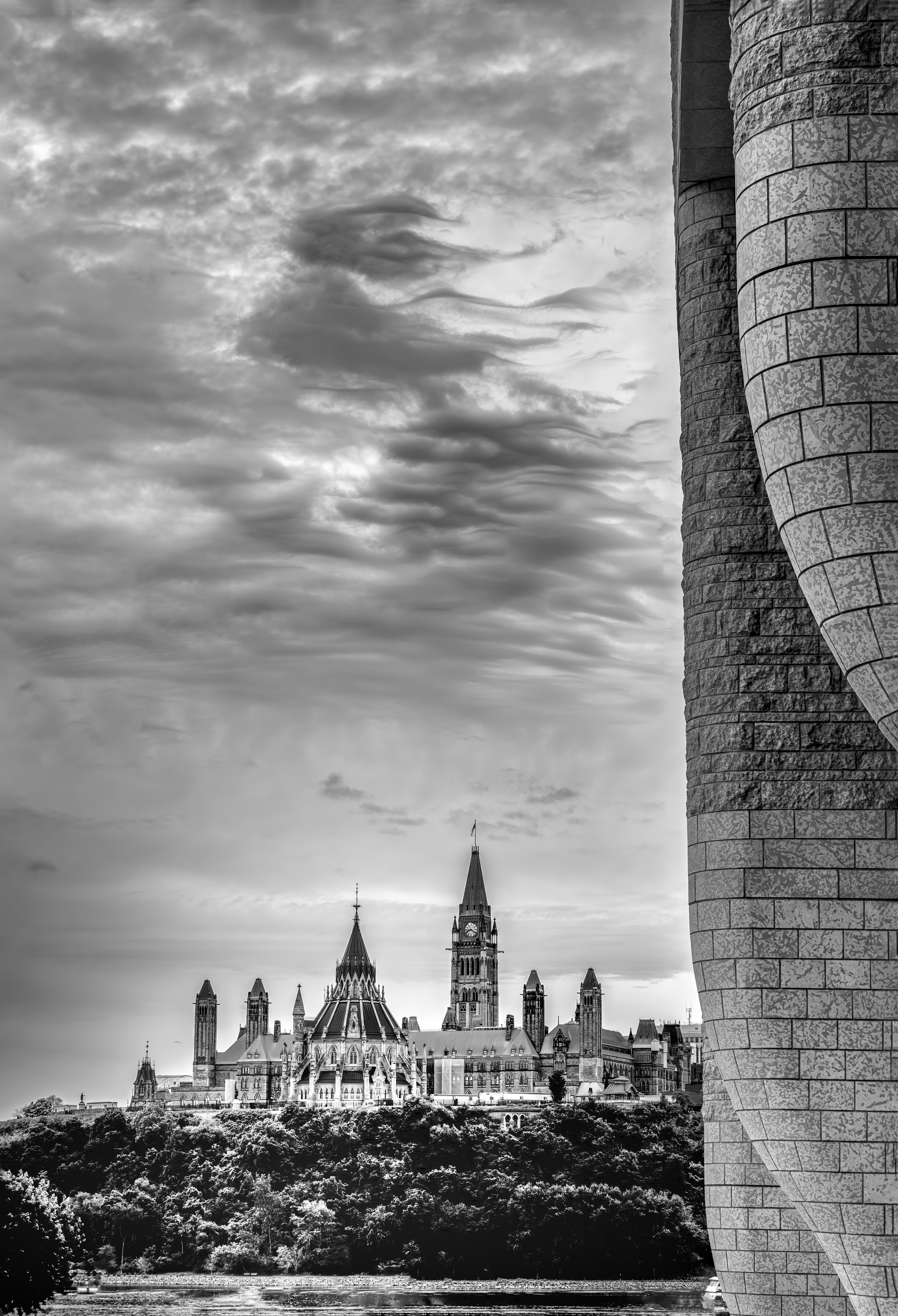 Parliament Framed by History, Gatineau