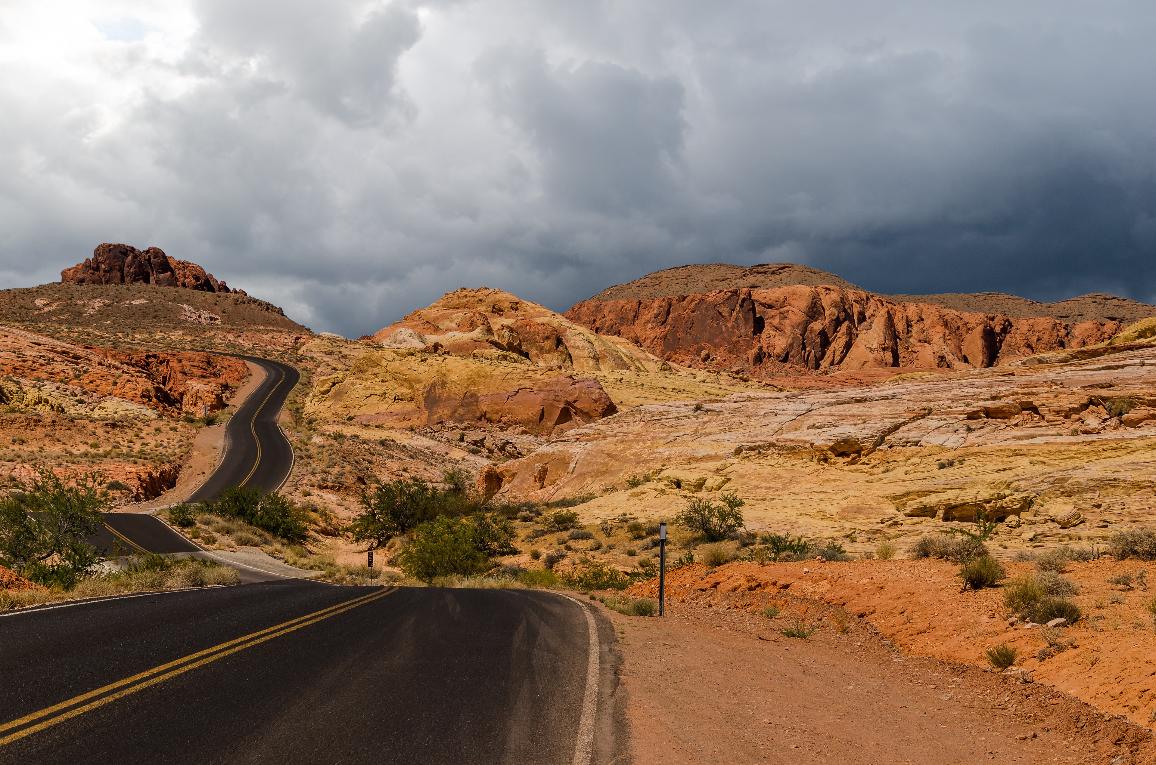 Road into the Valley of Fire, Valley Of Fire State Park